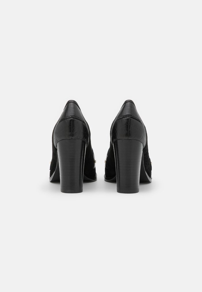 Talons Anna Field Block heel Slip on Noir Femme | IUS-2782303